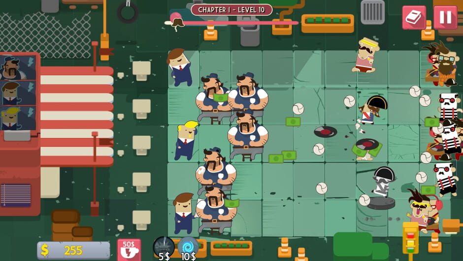 Hipster Attack Screenshot