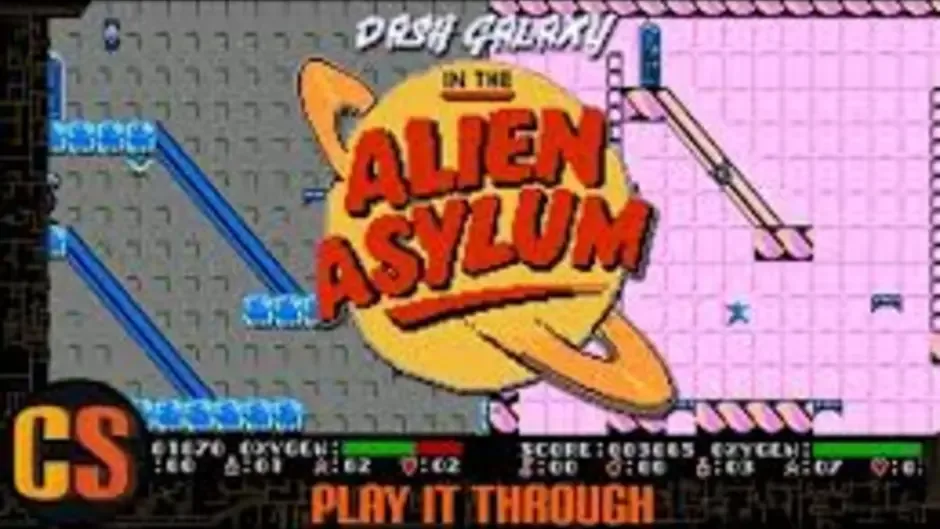 Skärmbild 1 från Dash Galaxy in the Alien Asylum