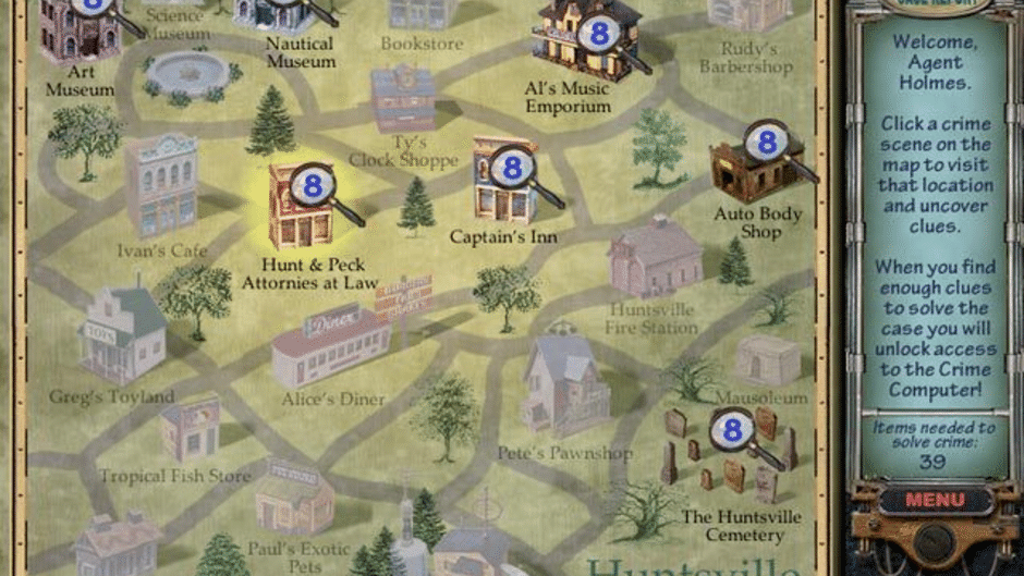 Mystery Case Files: Huntsville Screenshot