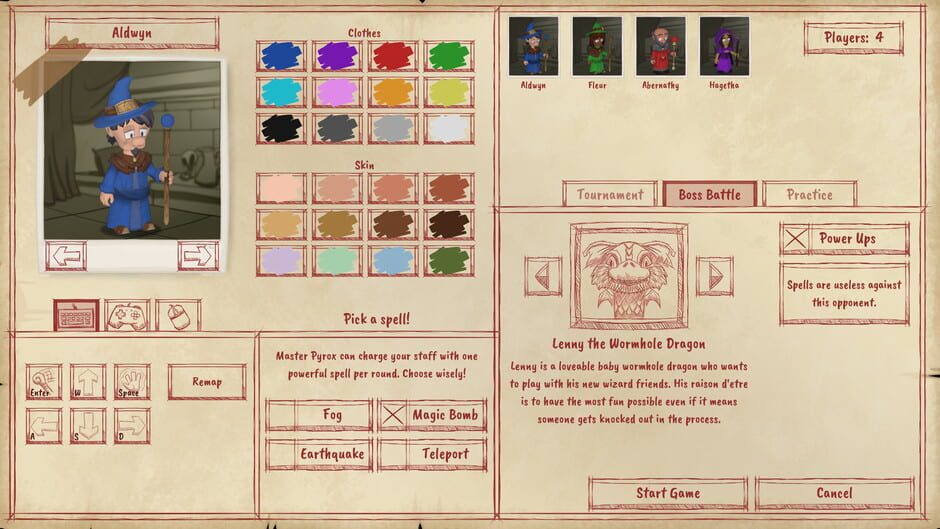 Master Pyrox Wizard Smackdown Screenshot