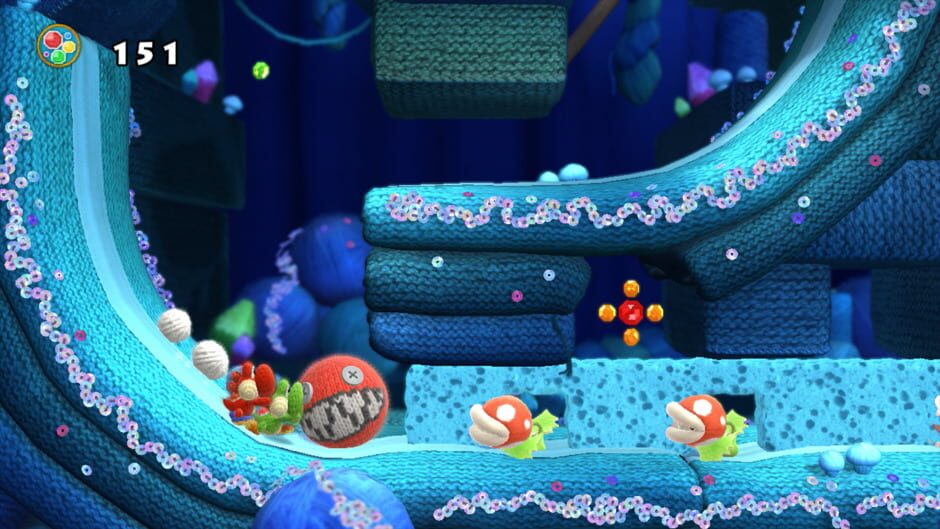 Screenshot Yoshi's Woolly World