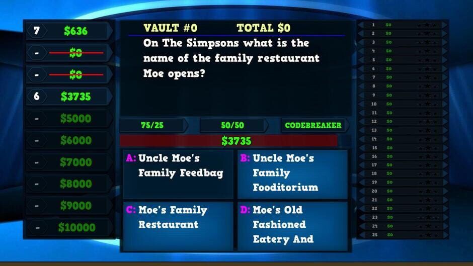 Trivia Vault: TV Trivia Screenshot