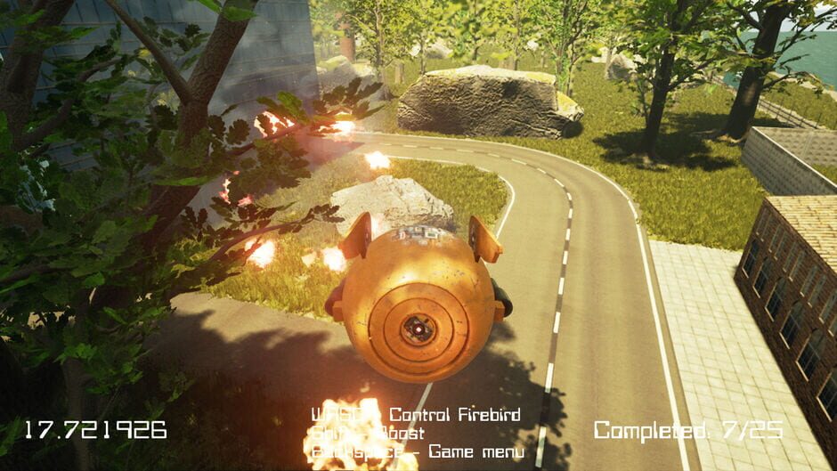 FreeFly Burning Screenshot