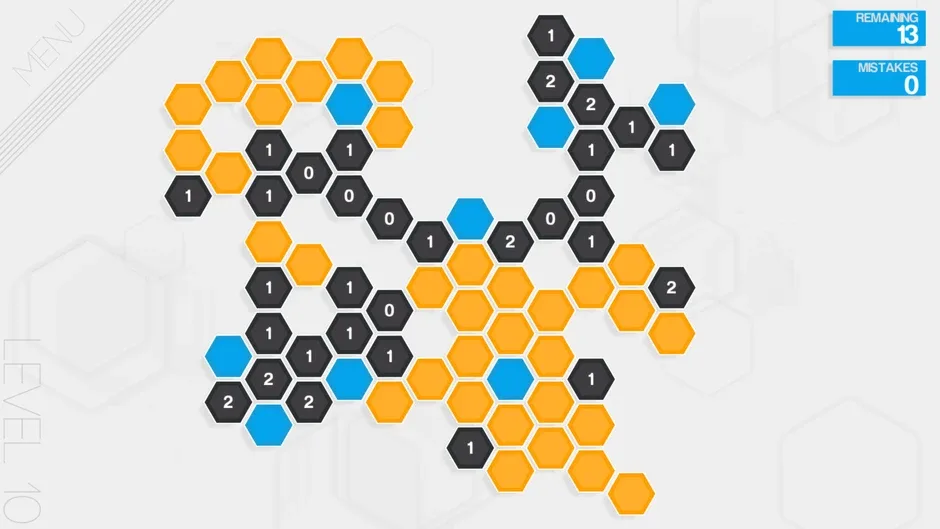 Hexcells, captura de tela 1