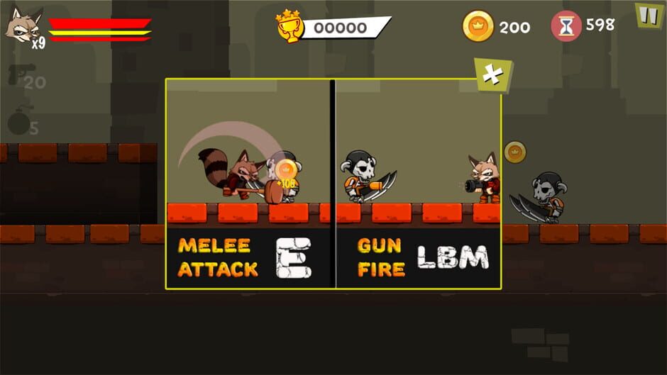 Combat Raccoon Screenshot
