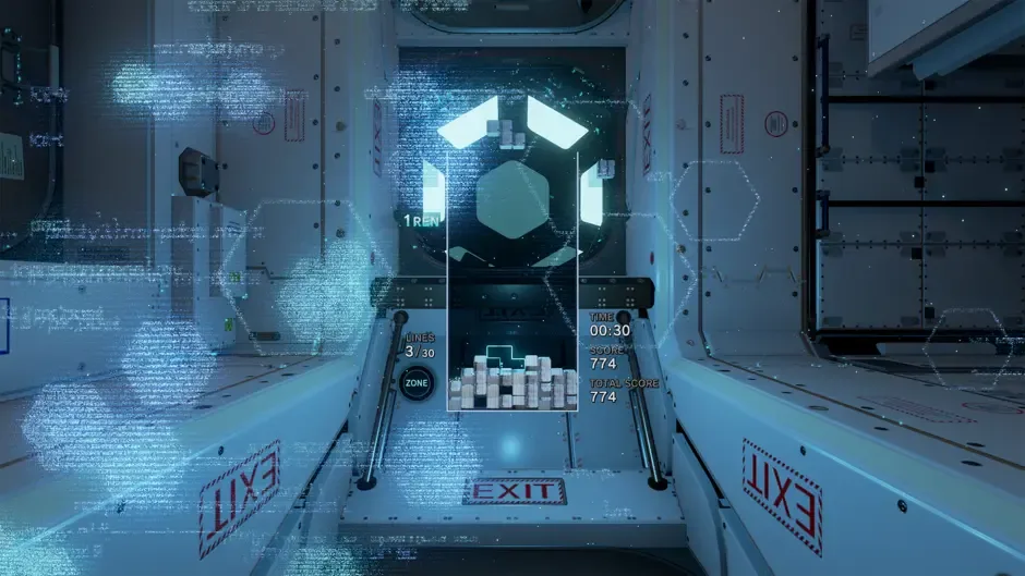 Tetris Effect, captura de tela 1