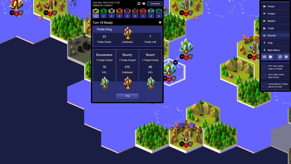 Buccaneers, Bounty & Boom! Screenshot