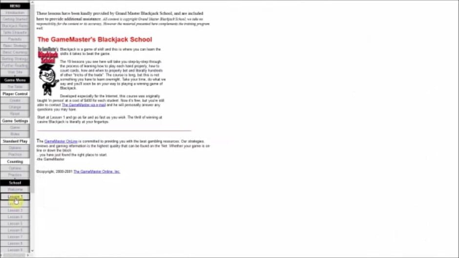 Casino Blackjack Screenshot