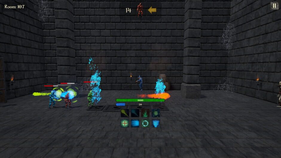 สกรีนช็อตจาก The Necromancer's Castle (รูปที่ 2)