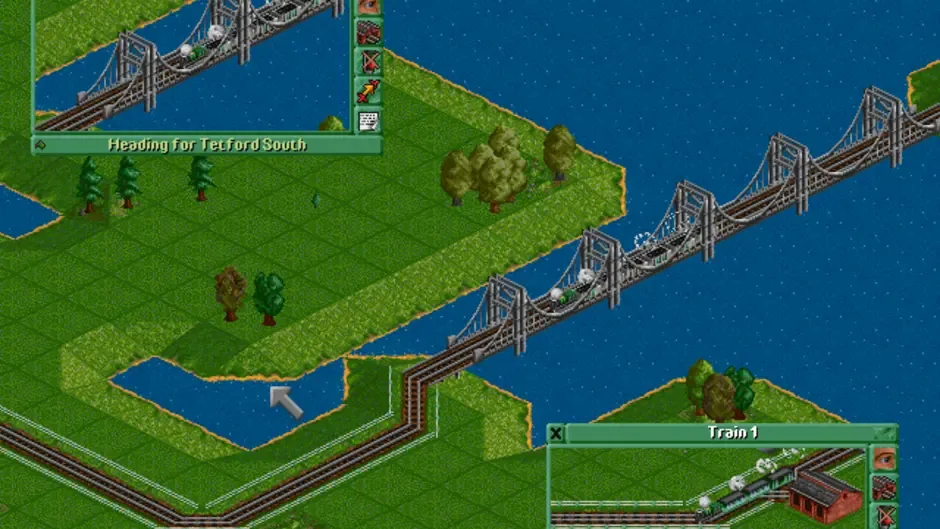Transport Tycoon Deluxe, captura de tela 1