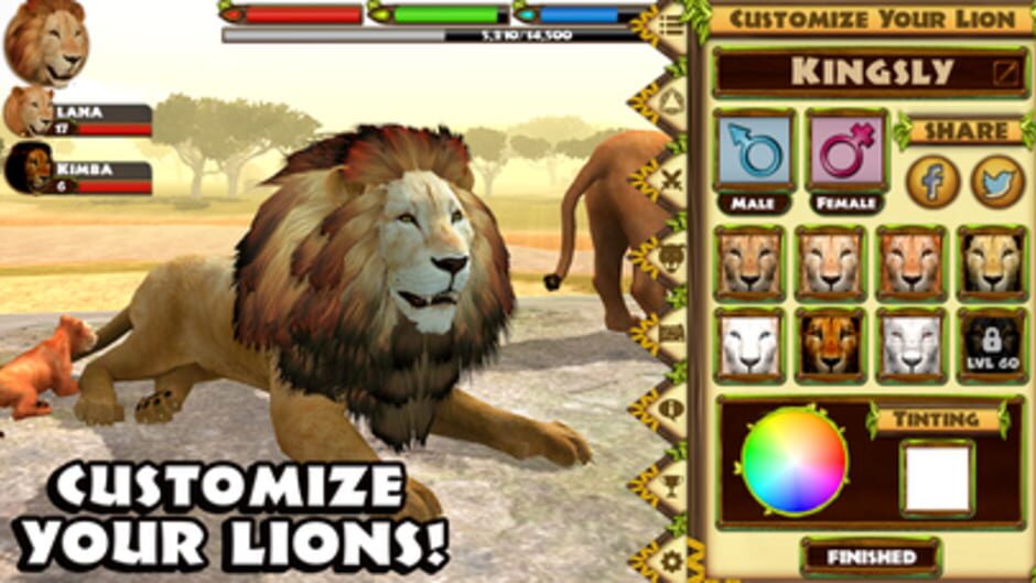 Ultimate Lion Simulator screenshot
