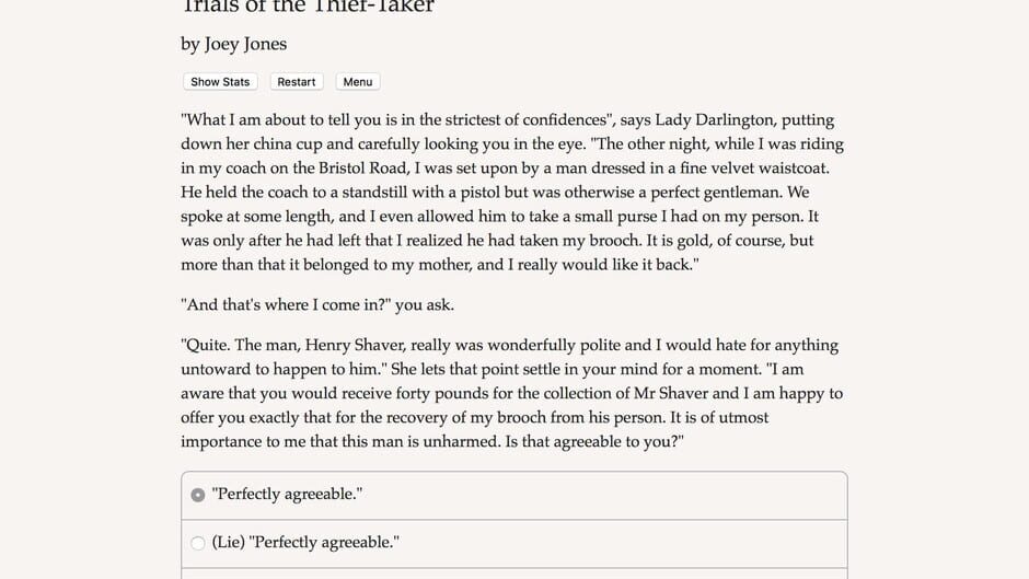 Trials of the Thief-Taker Screenshot