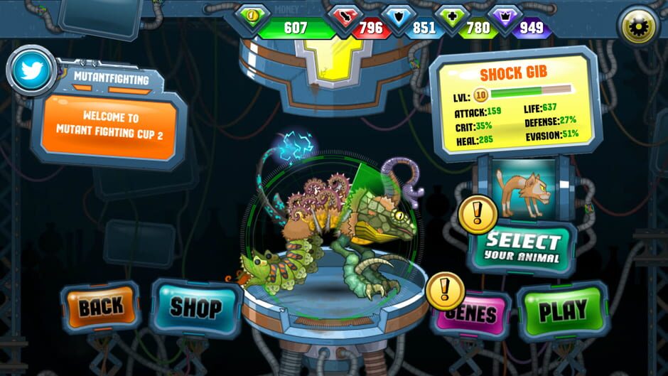 Mutant Fighting Cup 2 Screenshot