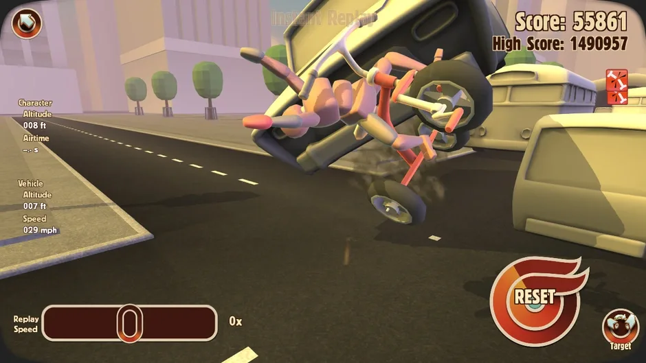 Turbo Dismount, captura de tela 1