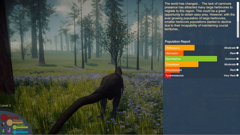 Dinosaurs Prehistoric Survivors Screenshot