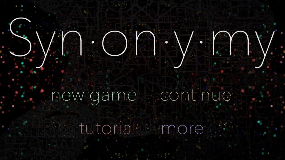 Synonymy Screenshot