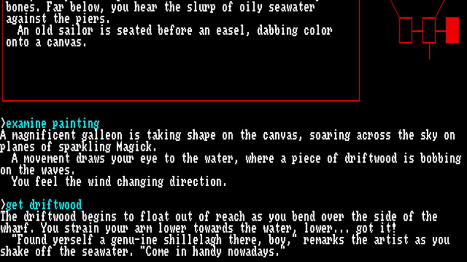Beyond Zork: The Coconut of Quendor Screenshot