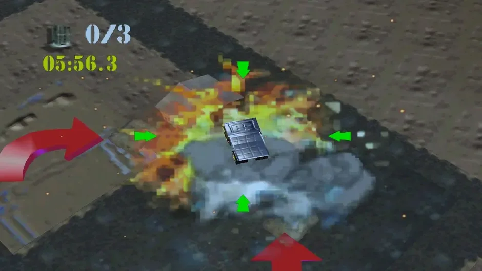 Blast Corps, captura de tela 1