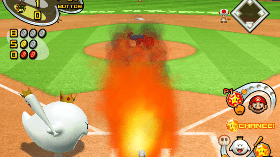 Mario Superstar Baseball Screenshot