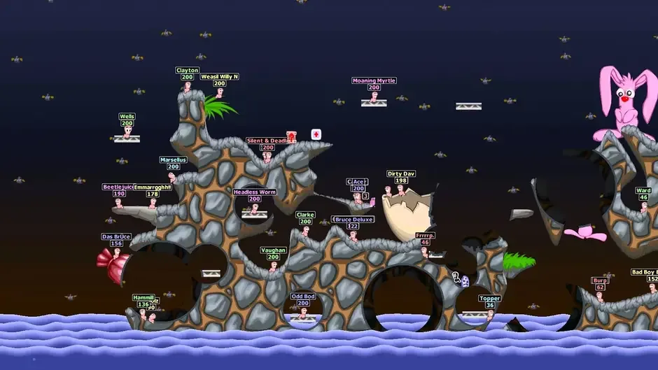 Worms World Party, captura de tela 2