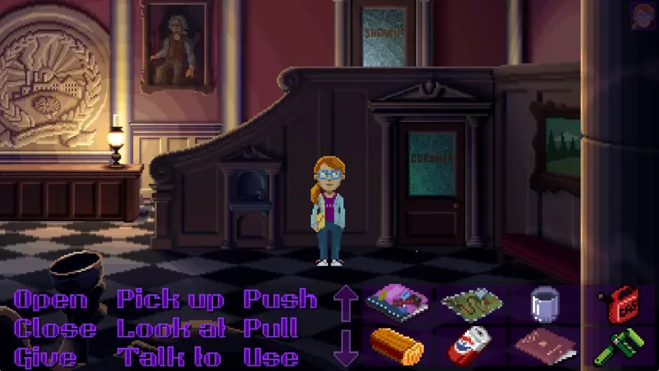 Thimbleweed Park, captura de tela 1