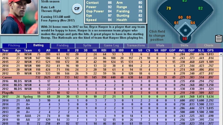 Baseball Mogul 2017 Screenshot