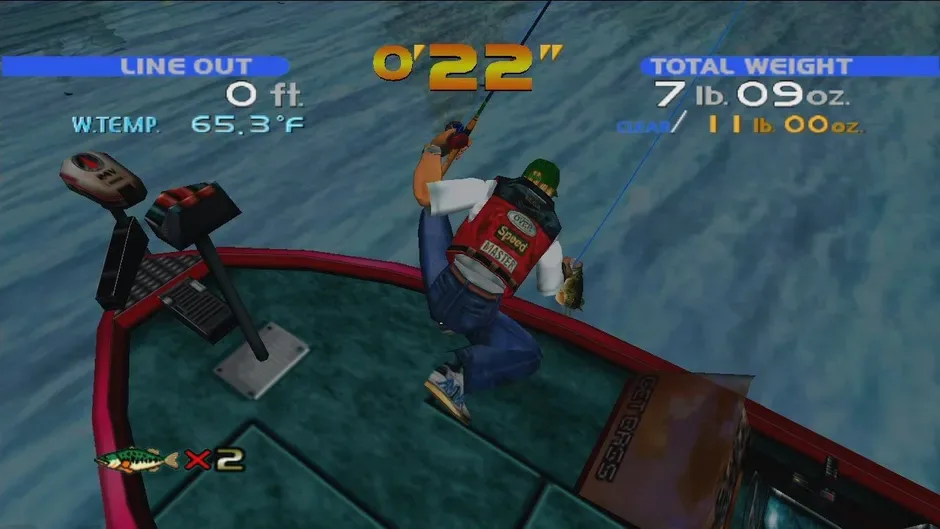 Sega Bass Fishing, captura de tela 1