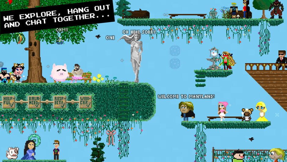 Manyland Screenshot
