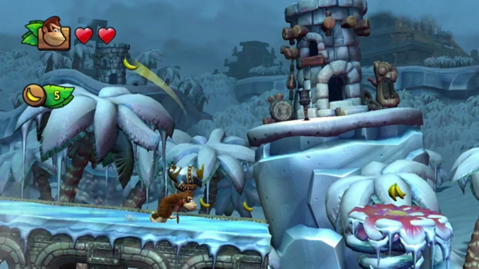 Donkey Kong Country: Tropical Freeze, captura de tela 2