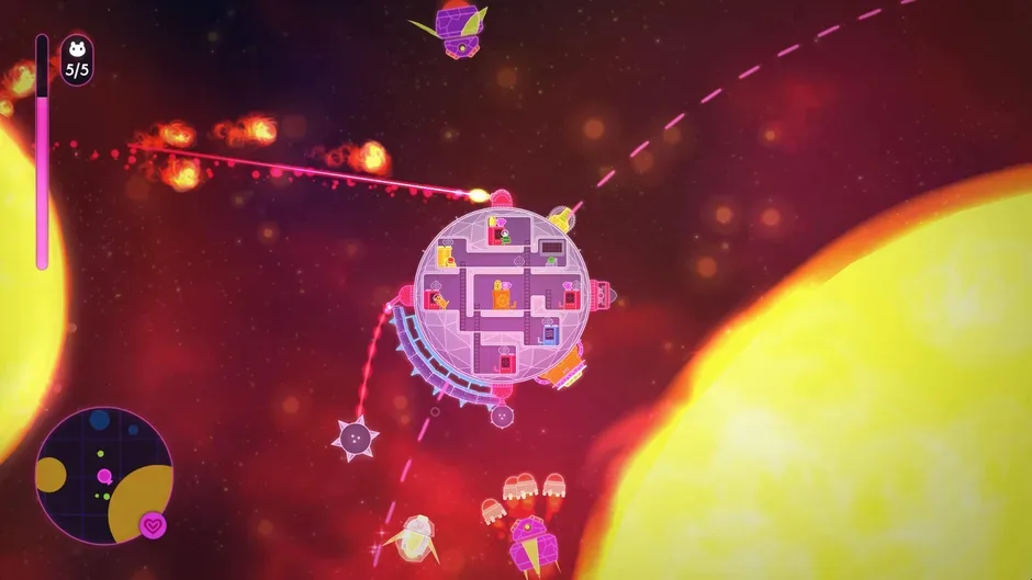 Lovers in a Dangerous Spacetime, captura de tela 5