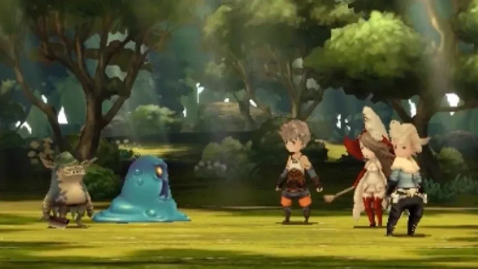Bravely Default, captura de tela 1