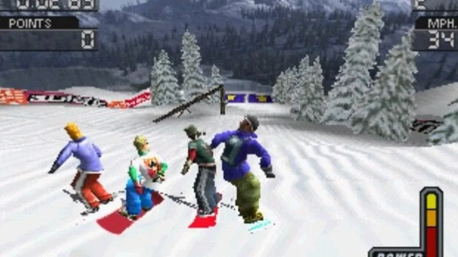 Cool Boarders 3, captura de tela 1