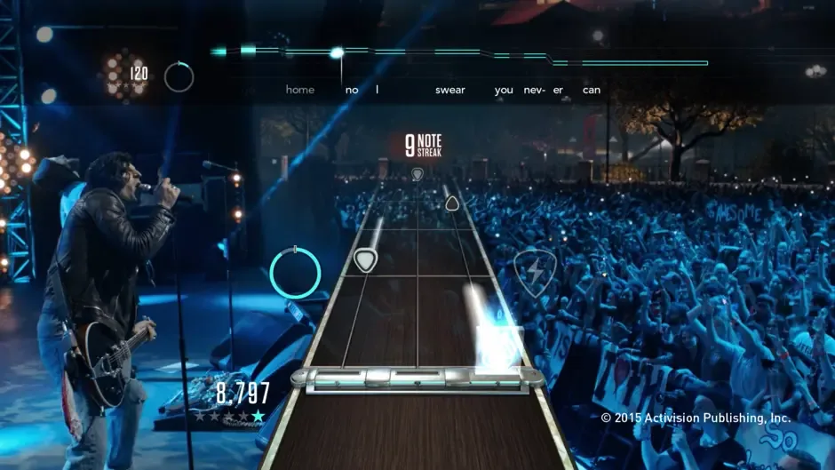 Guitar Hero Live, captura de tela 1