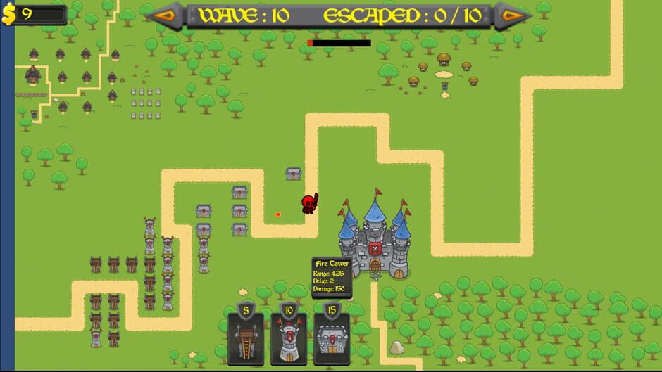 สกรีนช็อตจาก Skelli Tower Defense (รูปที่ 3)