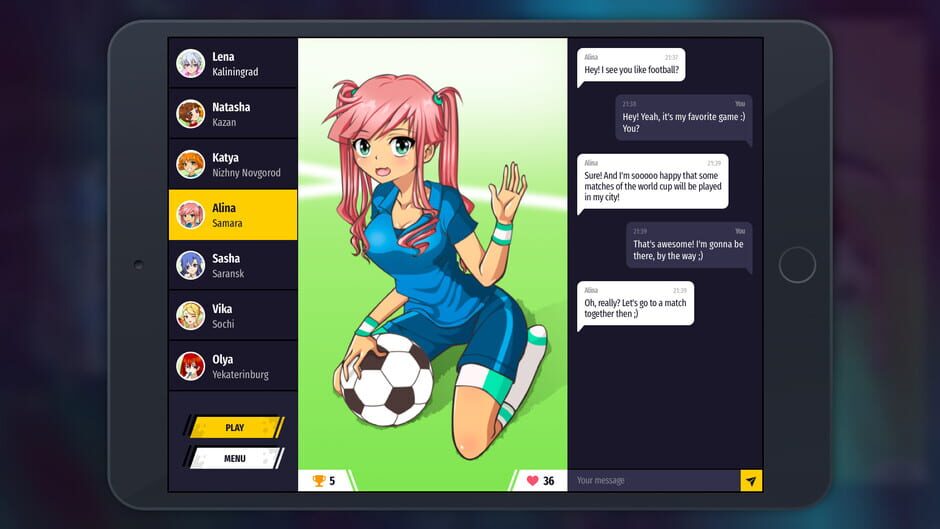 Football Girls: Dream Team Screenshot