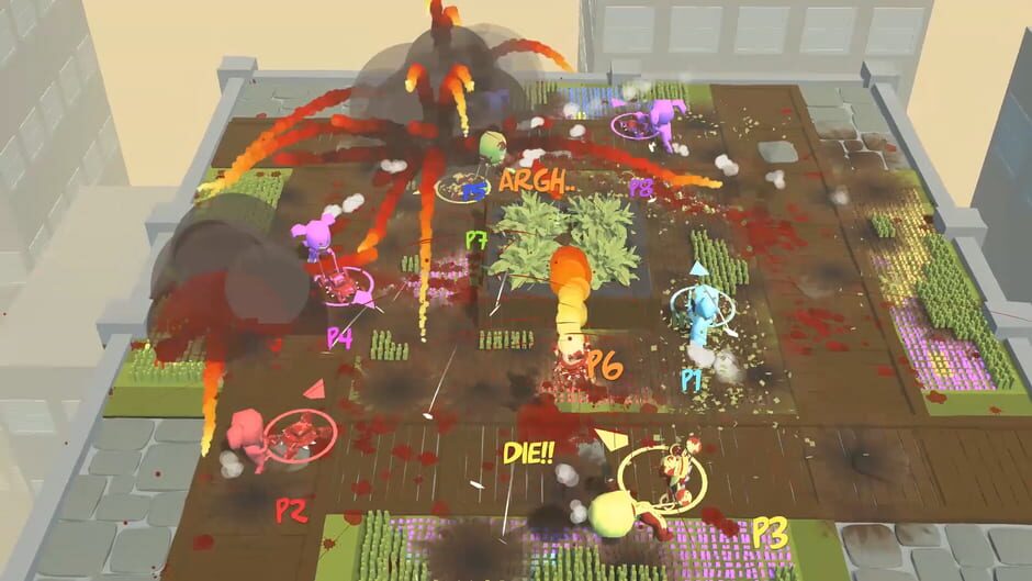 Lethal Lawns: Competitive Mowing Bloodsport Screenshot