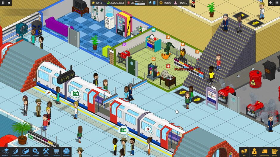 Screenshot Overcrowd: A Commute 'Em Up
