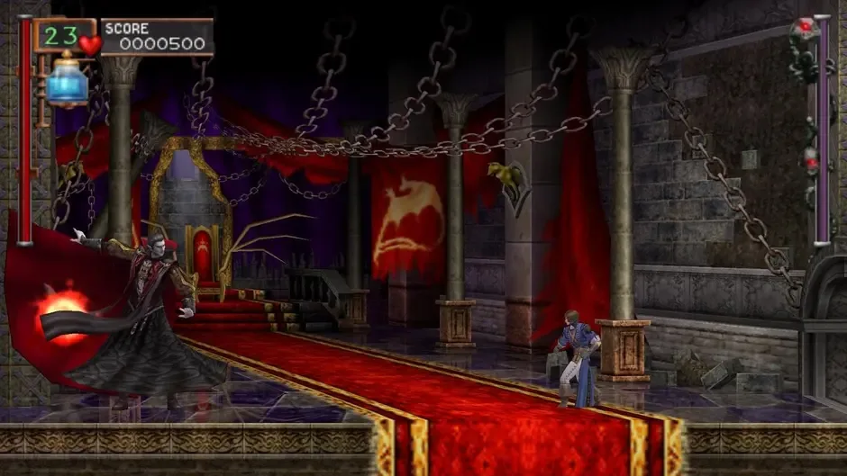 Castlevania: The Dracula X Chronicles, captura de tela 2