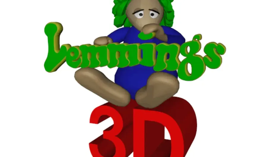 Skärmbild 1 från Lemmings 3D