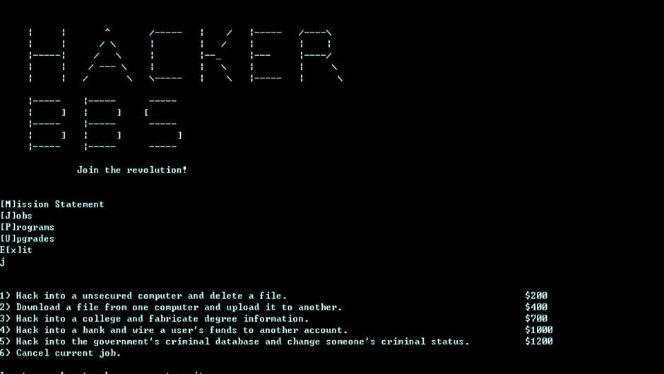Retro Hacker screenshot