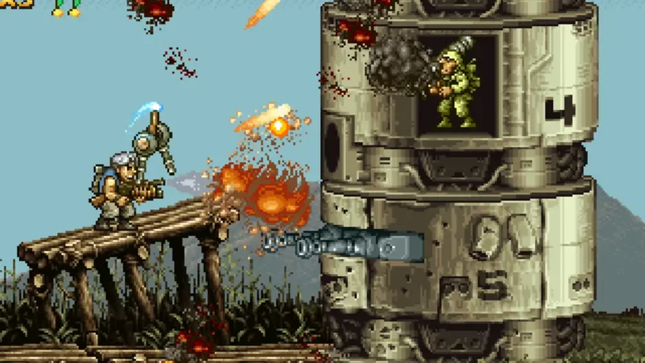 Skärmbild 2 från Metal Slug 4