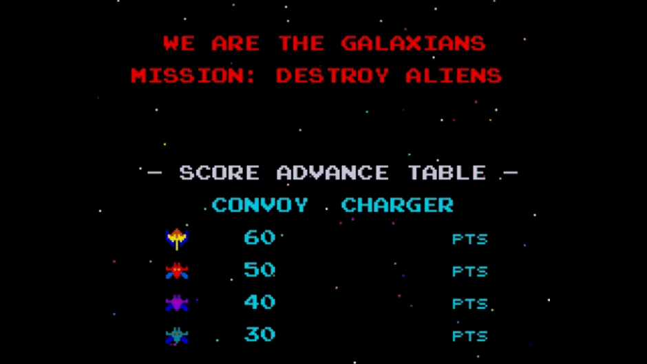 Galaxian Screenshot