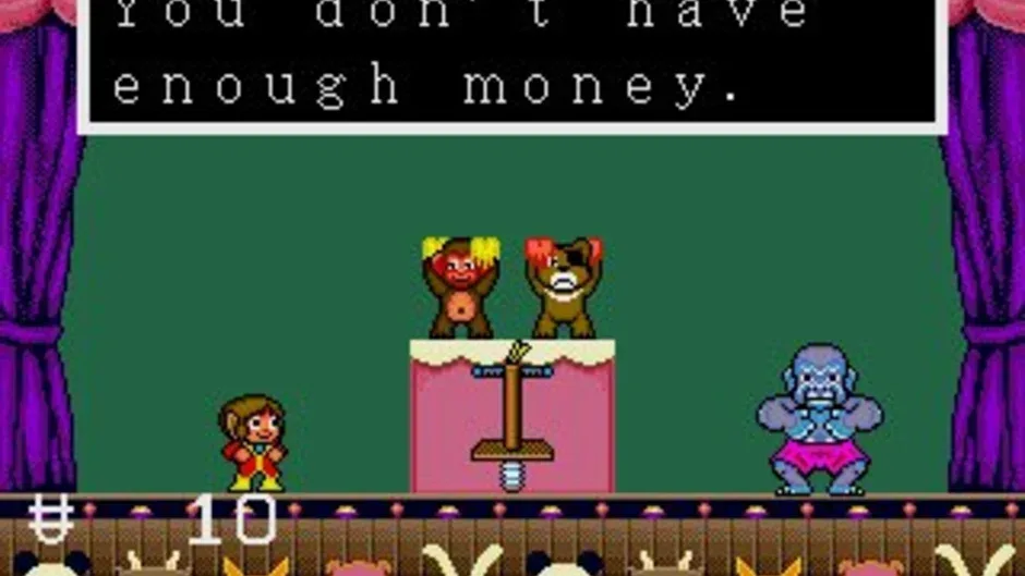 Skärmbild 2 från Alex Kidd in the Enchanted Castle