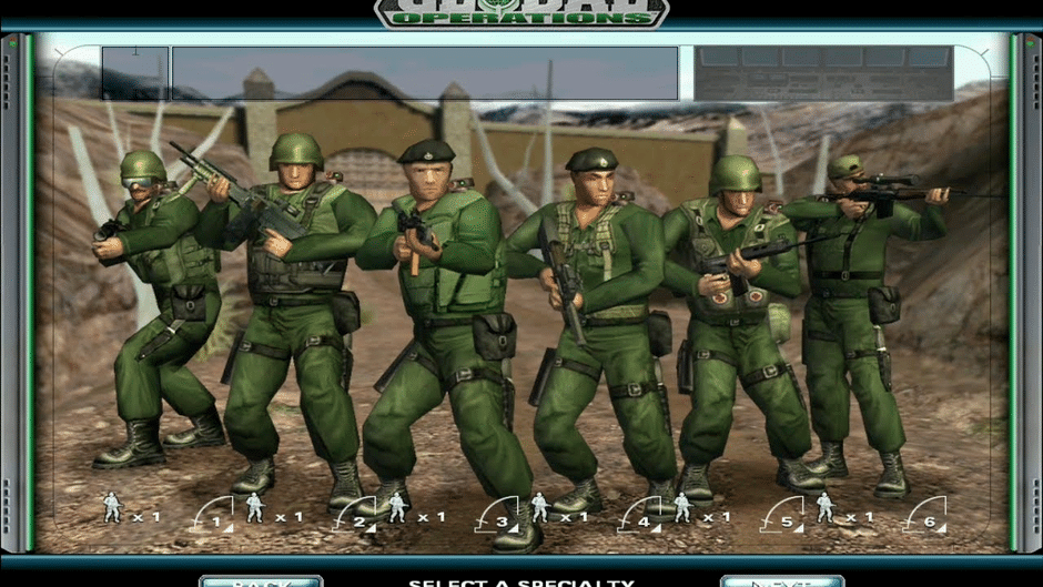 Global Operations Screenshot