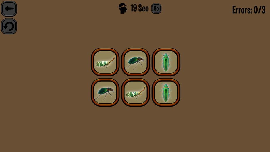 Animals Memory: Insect Screenshot