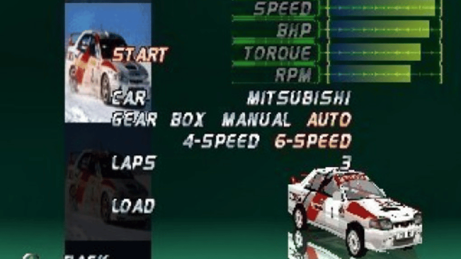 International Rally Championship Screenshot
