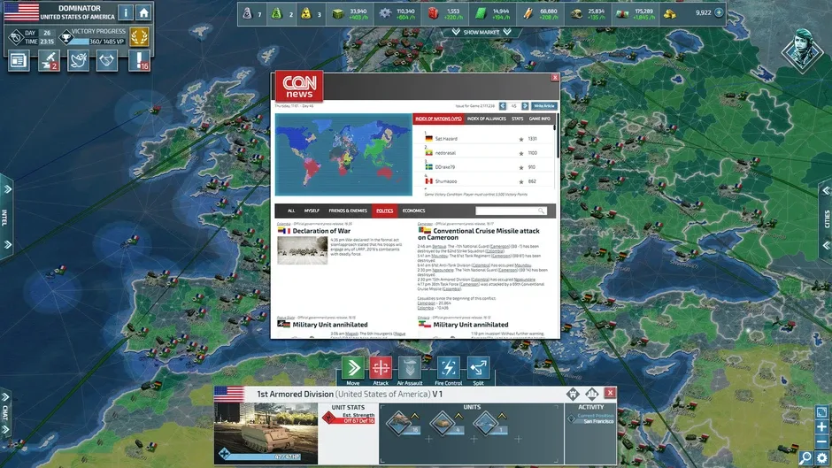 Capture d'écran de l'article
