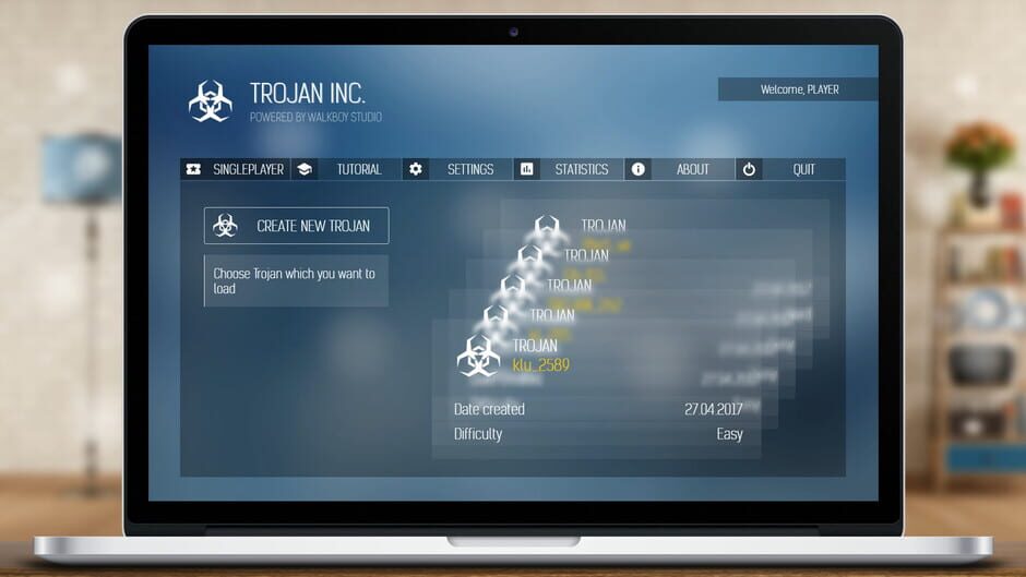 Trojan Inc. Screenshot