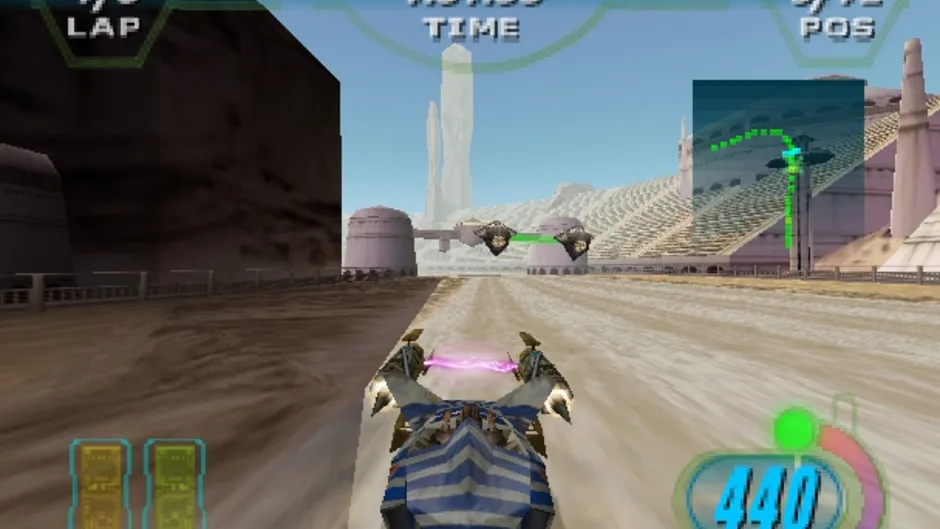 Star Wars: Episode I - Racer, captura de tela 1