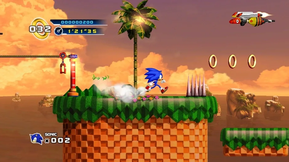 Skärmbild 2 från Sonic the Hedgehog 4: Episode I